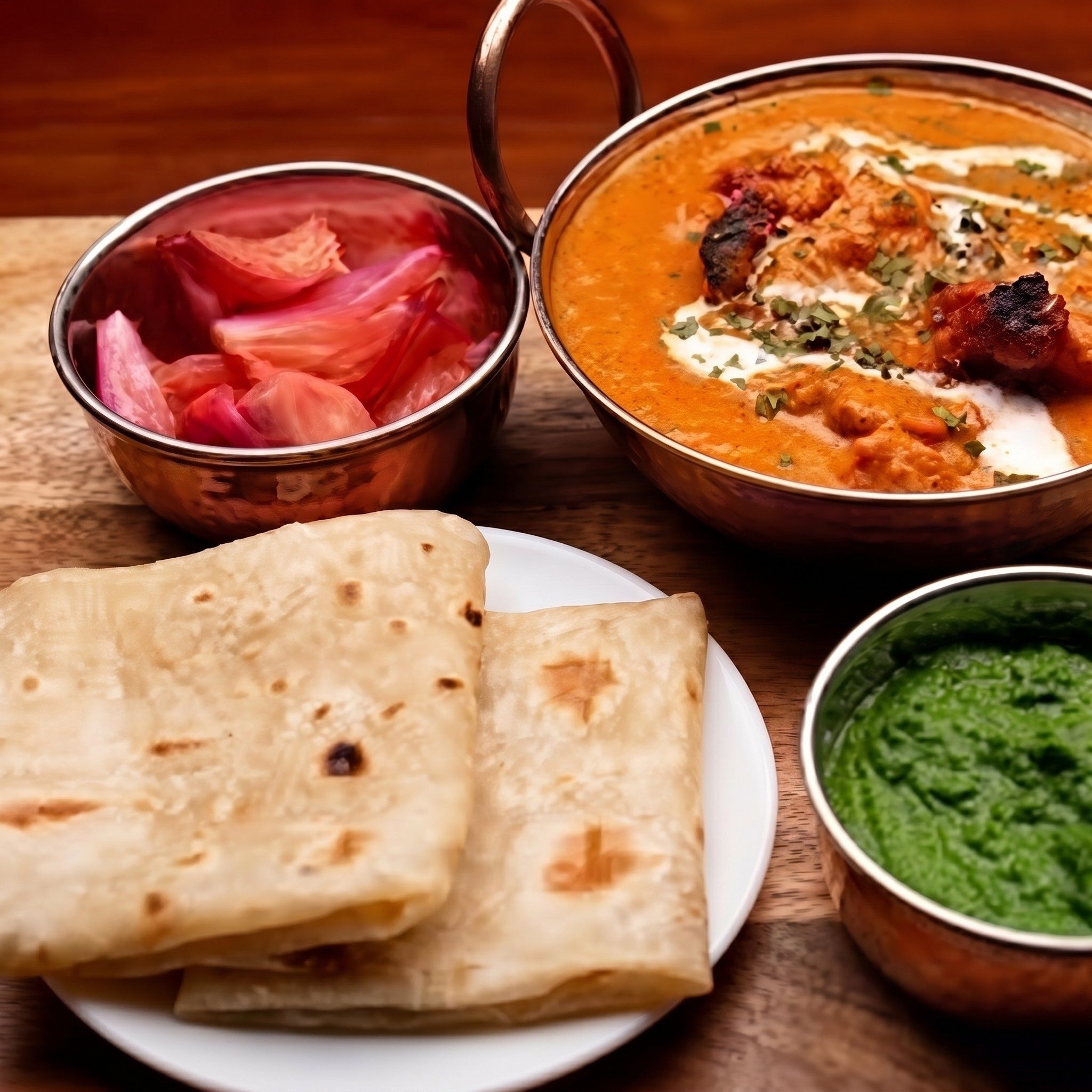 Butter Chicken Combo.