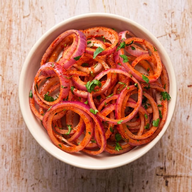 Onions Lemon Chilli.
