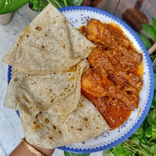 Handi Chicken Combo (Rumali Roti)