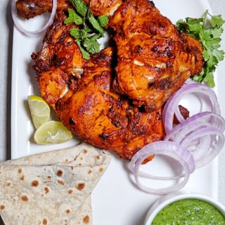 Murg Tangdi Combo (Rumali Roti)