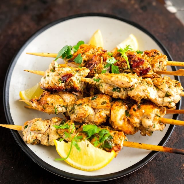 Methi Malai Chicken Tikka.