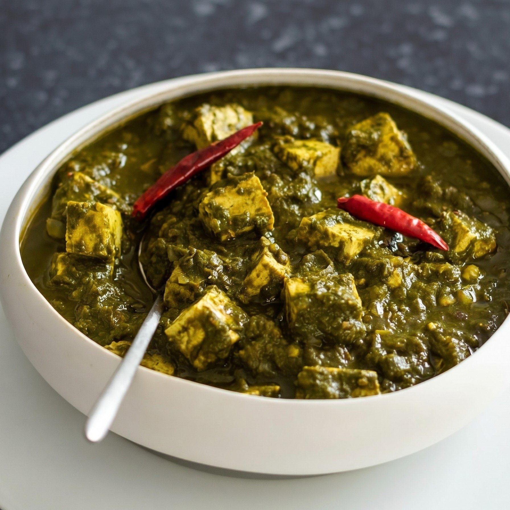 Palak Paneer.